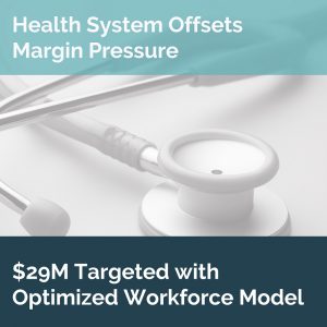 Healthcare System Offsets Margin Pressure, Targets $29M in Labor Savings with Optimized Workforce Model